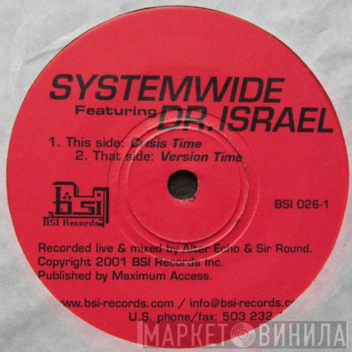 Dr. Israel, Systemwide - Crisis Time
