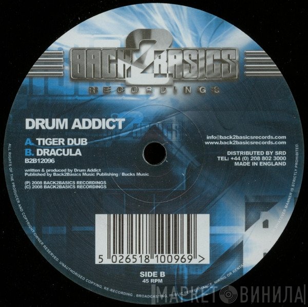 Drum Addict - Tiger Dub / Dracula