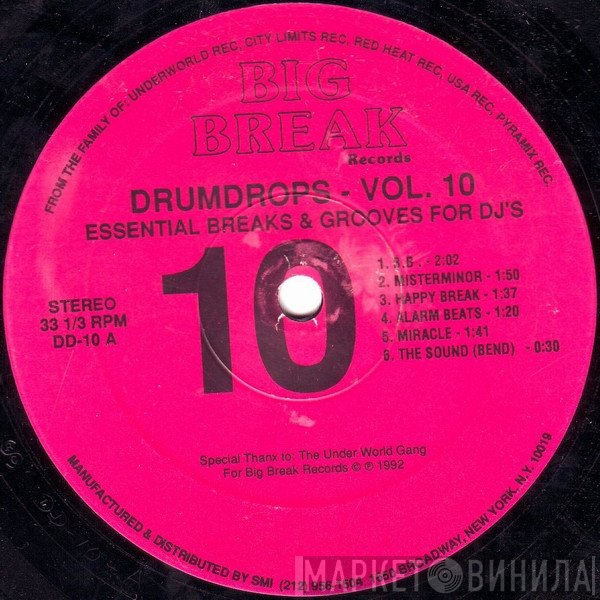  - Drumdrops Vol. 10 (Essential Breaks And Grooves For DJ's)