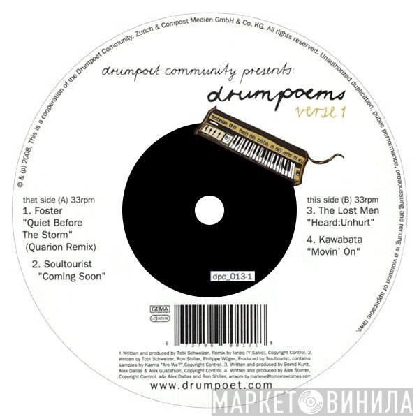  - Drumpoems Verse 1