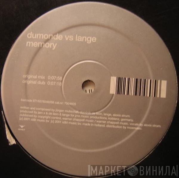 DuMonde Vs Lange  - Memory