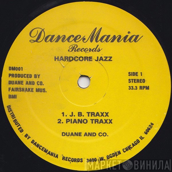 Duane & Co. - Hardcore Jazz