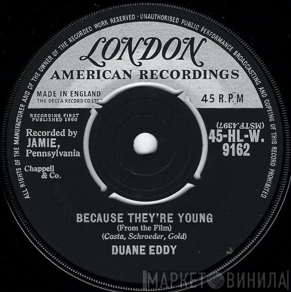 Duane Eddy - Because They're Young