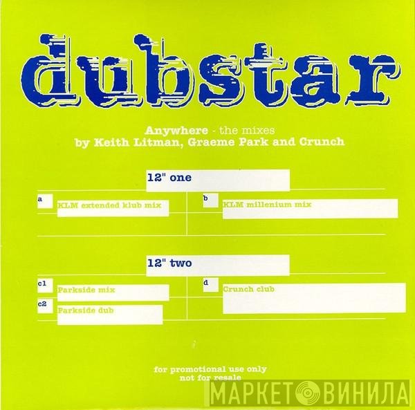 Dubstar  - Anywhere - The Mixes