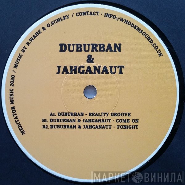 Duburban, Jahganaut - Reality Groove
