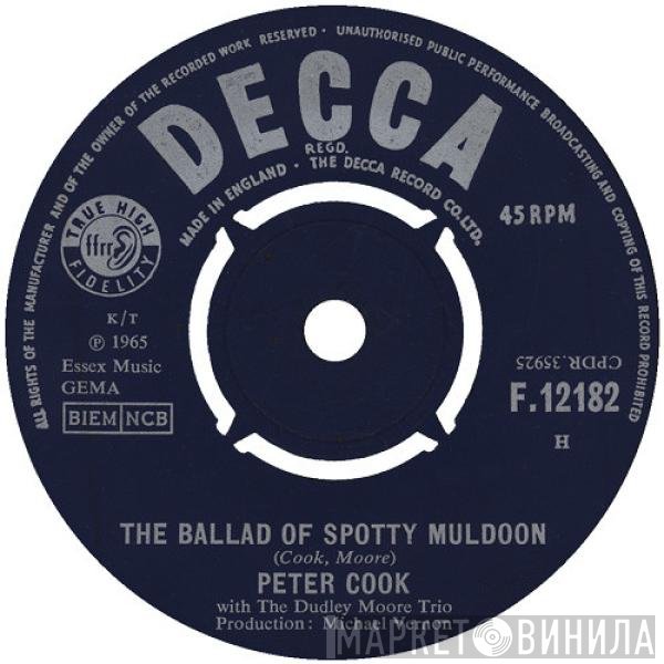 Dudley Moore Trio, Peter Cook - The Ballad Of Spotty Muldoon