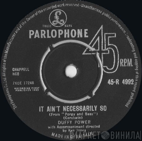 Duffy Power - It Ain't Necessarily So / If I Get Lucky Some Day