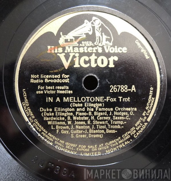 Duke Ellington And His Orchestra  - In A Mellotone / Rumpus In Richmond