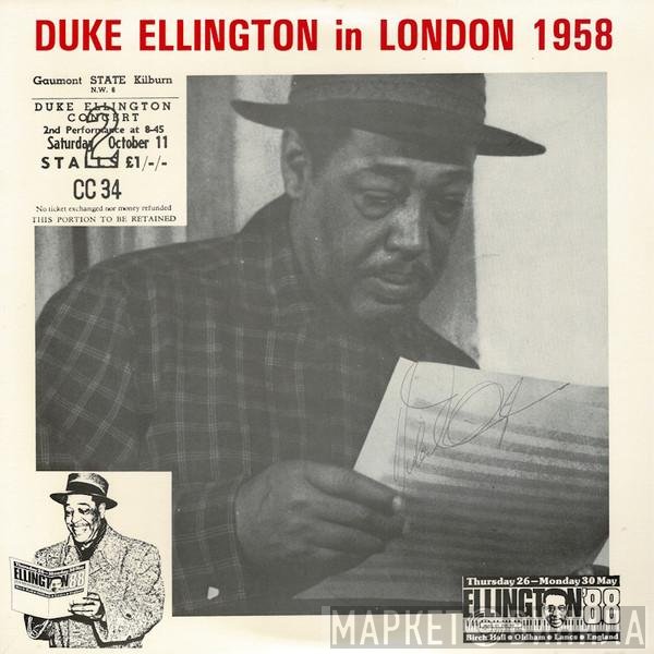 Duke Ellington And His Orchestra - Duke Ellington In London 1958 In Concert