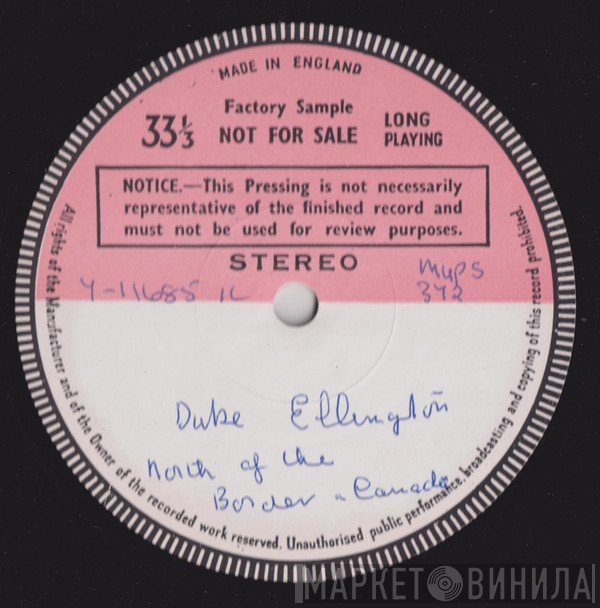 Duke Ellington, The Ron Collier Orchestra - Duke Ellington "North Of The Border" In Canada