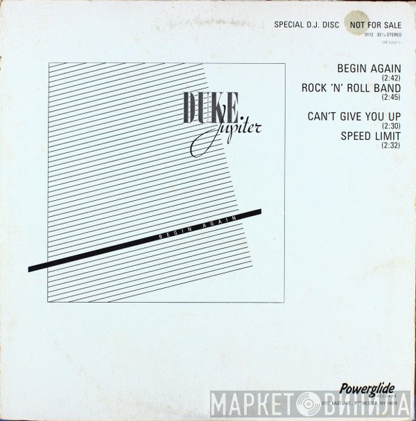 Duke Jupiter  - Begin Again