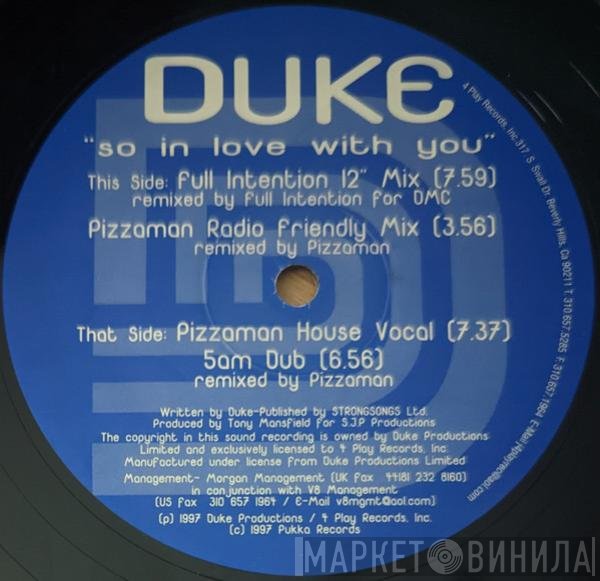 Duke  - So In Love With You