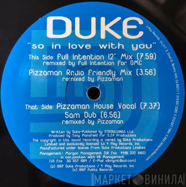 Duke - So In Love With You