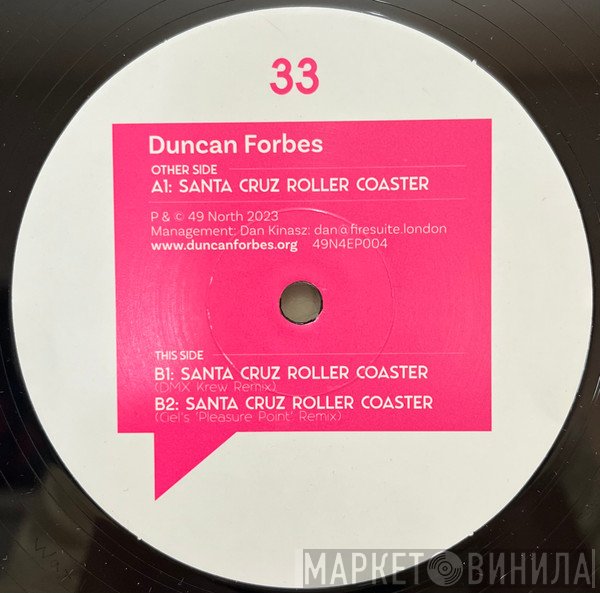 Duncan Forbes - Santa Cruz Roller Coaster