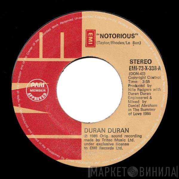 Duran Duran  - Notorious