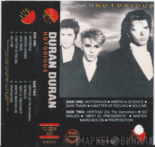 Duran Duran  - Notorious