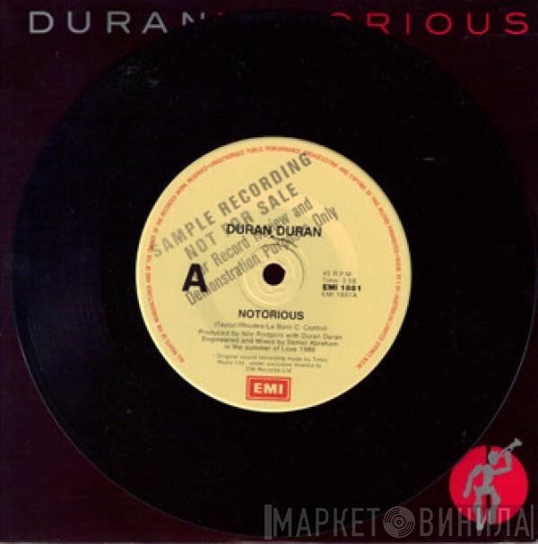 Duran Duran  - Notorious