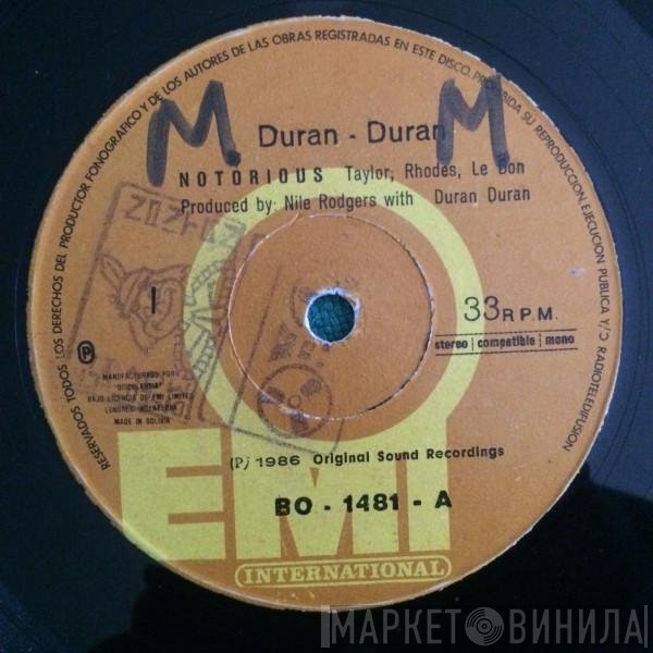 Duran Duran  - Notorious