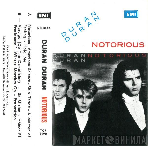 Duran Duran  - Notorious