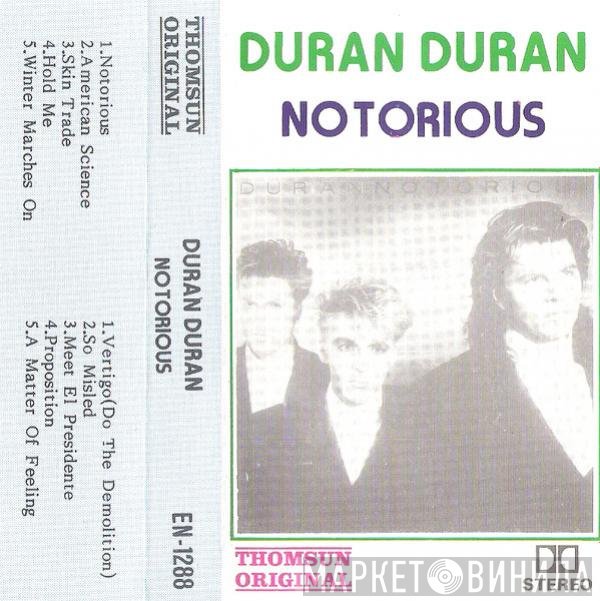 Duran Duran  - Notorious