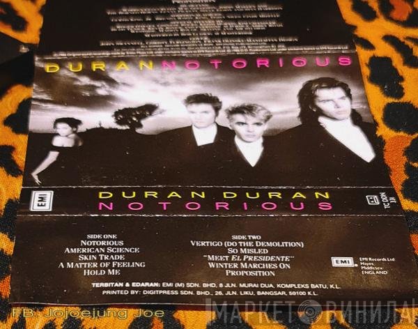 Duran Duran  - Notorious