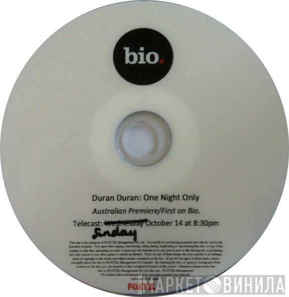 Duran Duran  - One Night Only