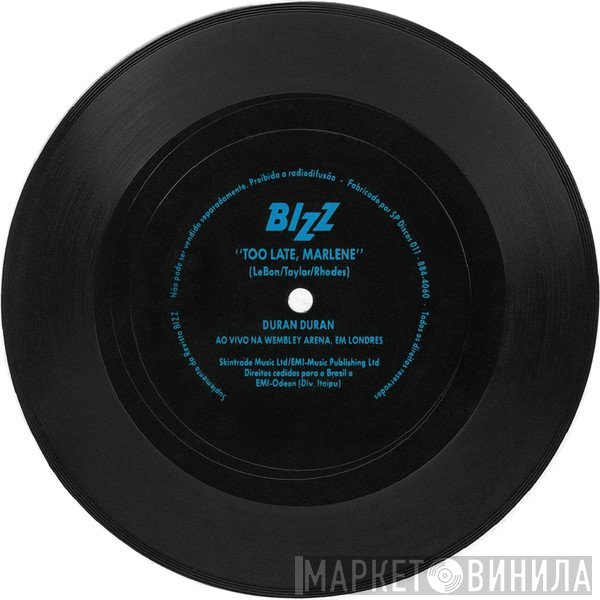 Duran Duran - Too Late, Marlene