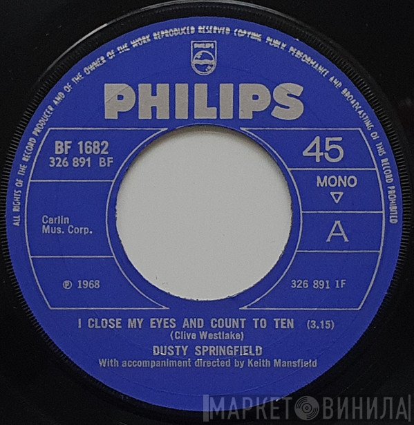Dusty Springfield - I Close My Eyes And Count To Ten
