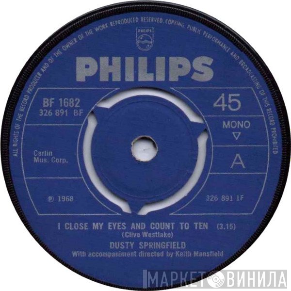 Dusty Springfield - I Close My Eyes And Count To Ten
