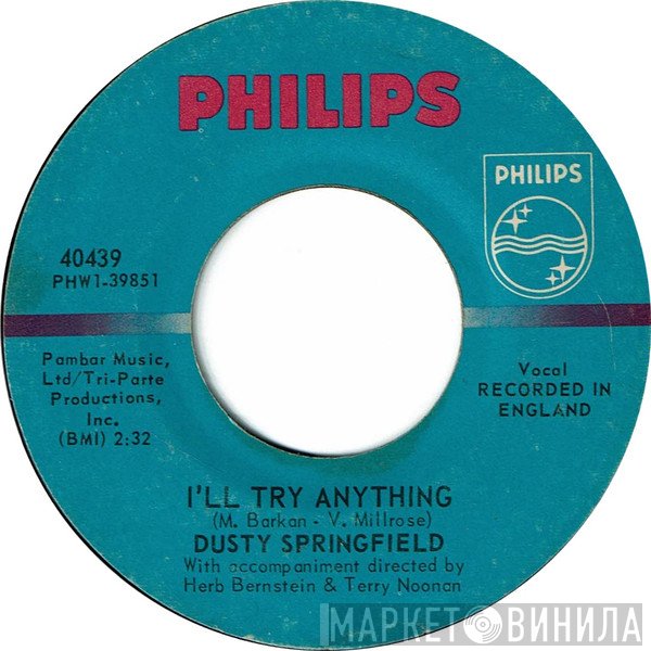 Dusty Springfield - I'll Try Anything