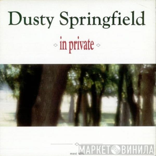 Dusty Springfield  - In Private