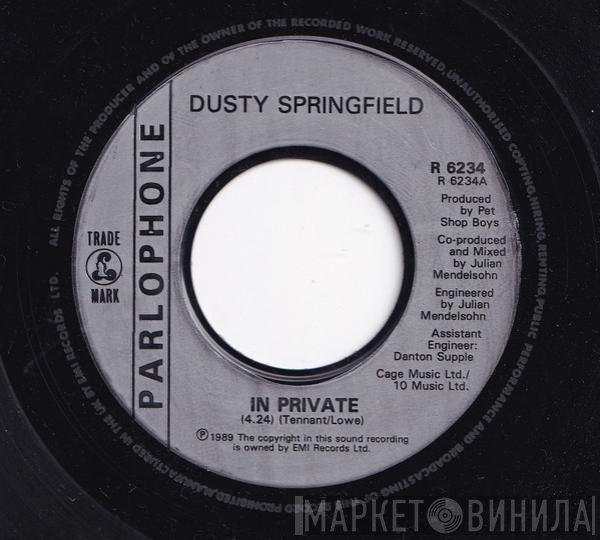 Dusty Springfield - In Private