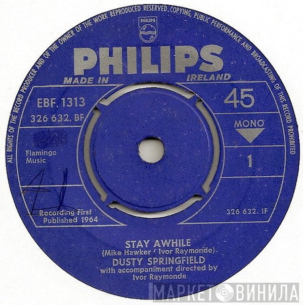 Dusty Springfield  - Stay Awhile