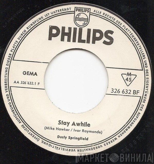 Dusty Springfield  - Stay Awhile
