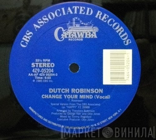 Dutch Robinson - Change Your Mind
