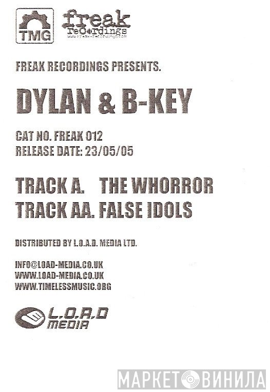 Dylan, B Key - The Whorror / False Idols