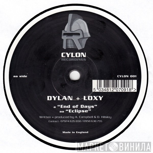 Dylan & Loxy  - End Of Days / Eclipse