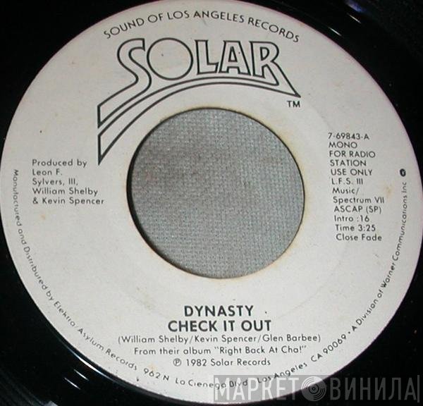 Dynasty  - Check It Out
