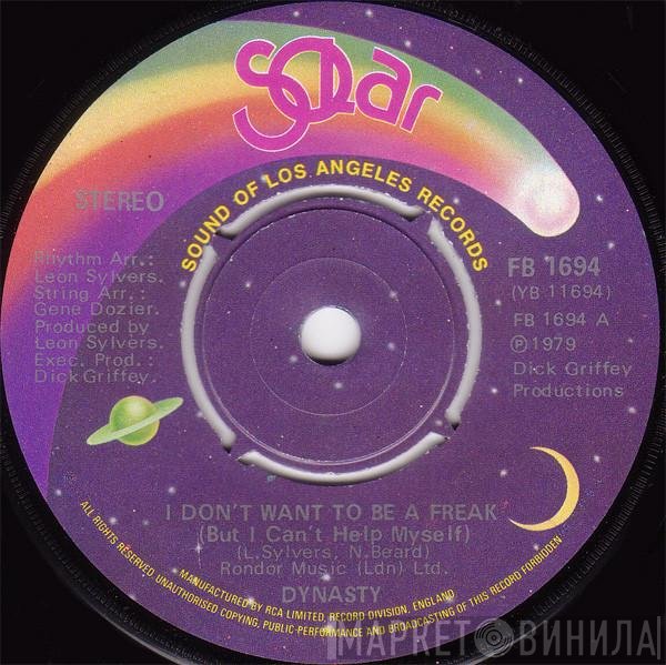 Dynasty - I Don't Want To Be A Freak (But I Can't Help Myself)