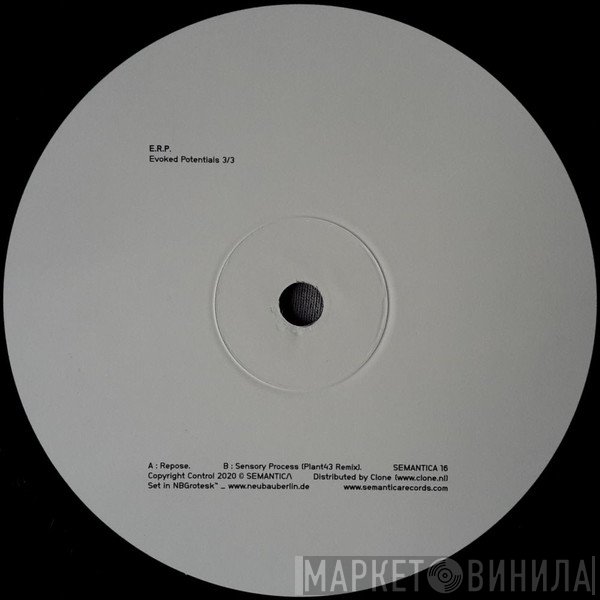 E.R.P. - Evoked Potentials 3/3