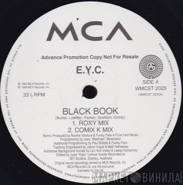 E.Y.C. - Black Book/One More Chance (Mixes)