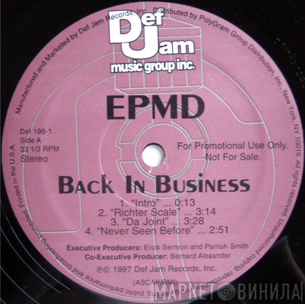 EPMD  - Back In Business