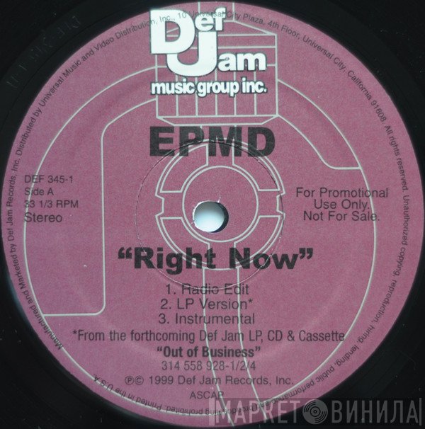 EPMD  - Right Now