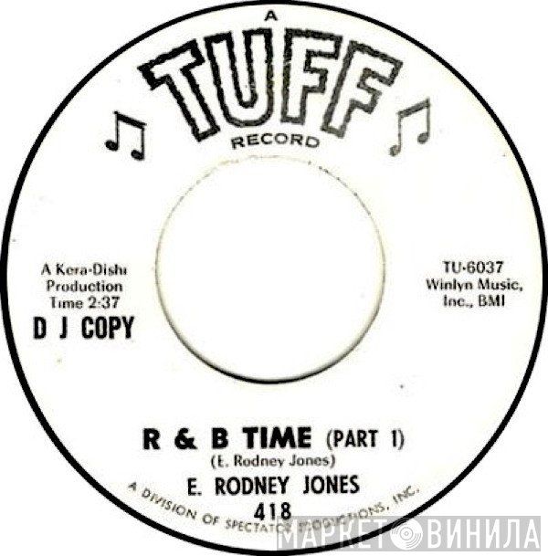 E. Rodney Jones - R & B Time