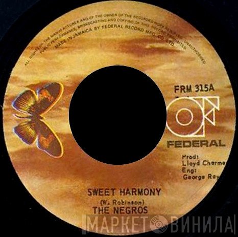 Earl "Wire" Lindo, The Negros - Sweet Harmony / Sweet Organ