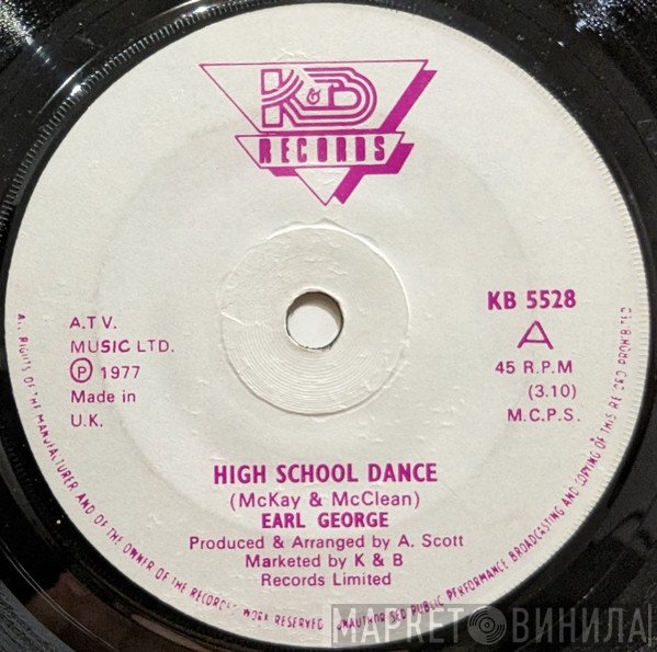 Earl George - High School Dance