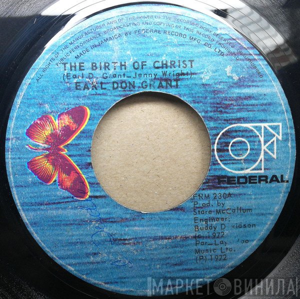 Earl Grant - The Birth Of Christ / Silent Night Reggae