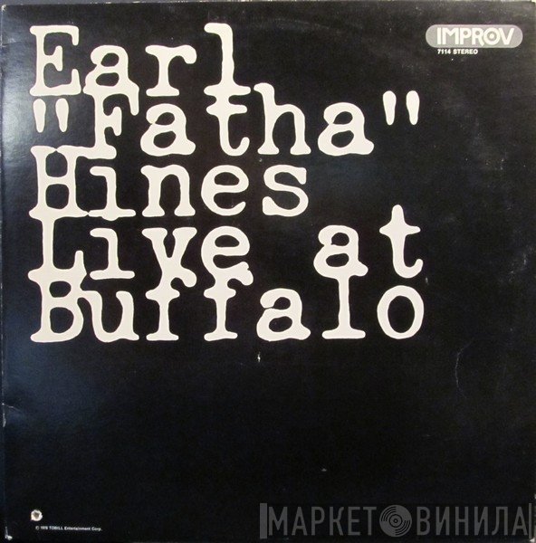 Earl Hines  - Live At Buffalo