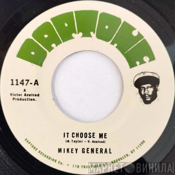 Earl Maxton, Mikey General - It Choose Me / Prattle