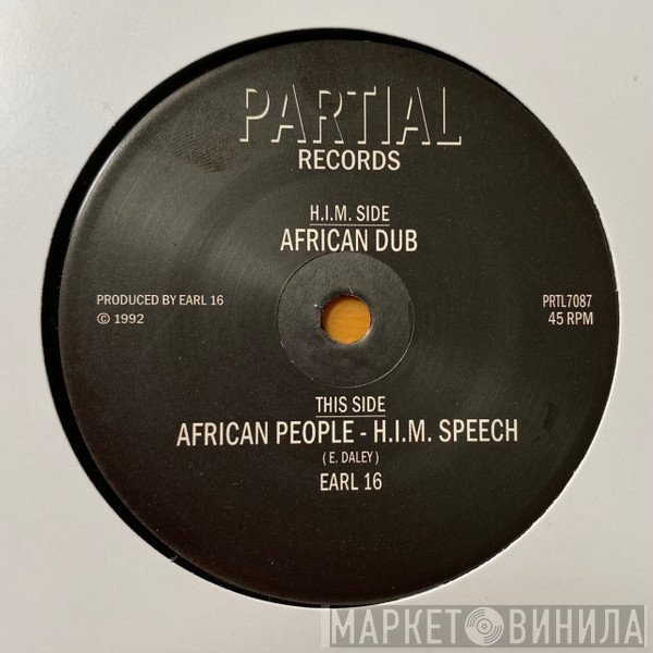 Earl Sixteen - African People - H.I.M Speech
